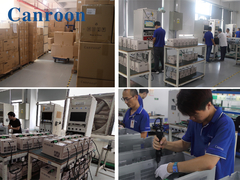 На месте применение преобразователя частот Canroon на станке для натяжения проволоки